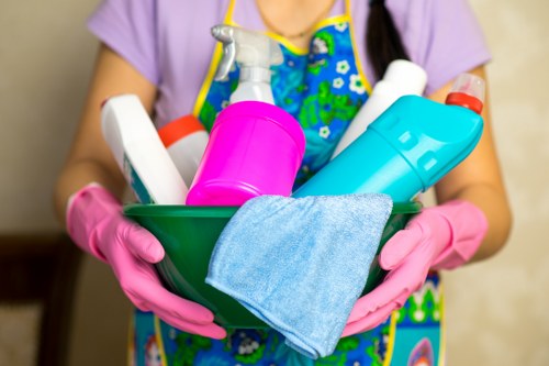 Kitchen and bathroom cleaning in a Twickenham house
