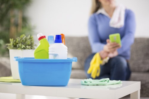 Deep cleaning of kitchen and bathroom areas in Twickenham